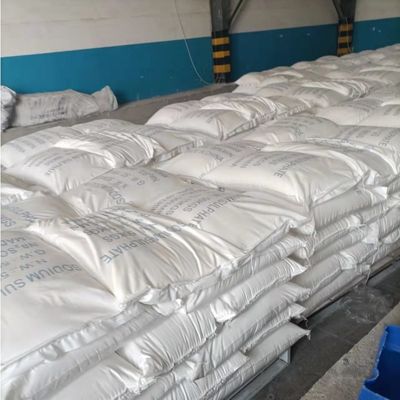 Sulfato de sódio em pó Na2SO4 Sulfato de sódio anidro para papel Detergente vidro Tintores têxteis etc. Solúvel em água
